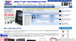 Desktop Screenshot of mayvanphongdaiphat.com